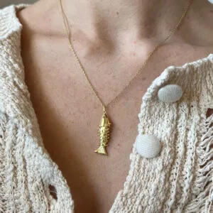 Hareketli Balık Kolye