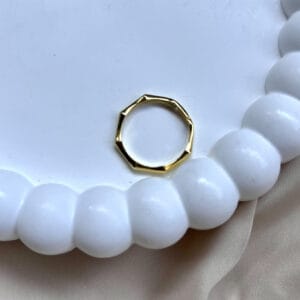 Köşeli Yüzük Gold