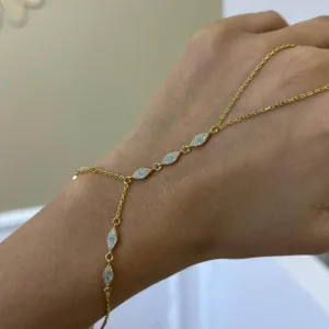 Gözlü Şahmeran Modeli Mavi (Gold)