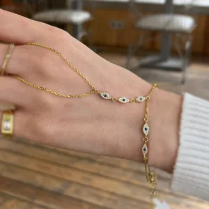 Gözlü Şahmeran Modeli Gold