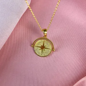 Kuzey Yıldızı Dönen Kolye