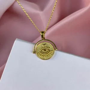 Tek Göz Dönen Kolye