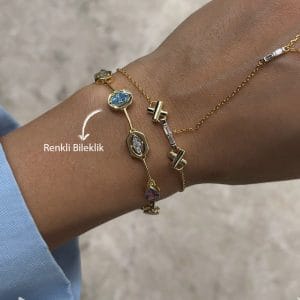 Renkli Bileklik Yeni Gold