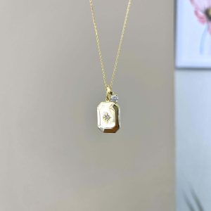 Kapaklı Kolye Kutup Yıldız