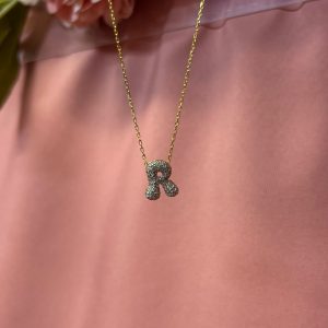 Minik Balon Kolye Taşlı