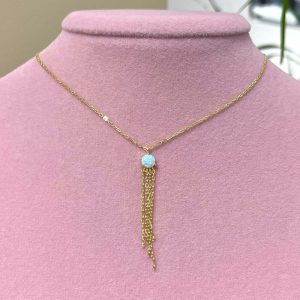 Opal Sallantı Kolye