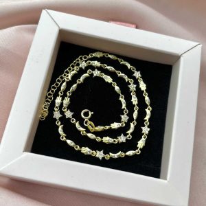 Mix Fatma Ana Yıldız Choker Yeni Modeli